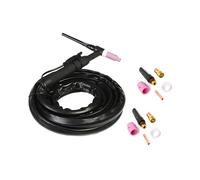 Torcia TIG Wp17 150A 1M Testa flessibile completa Raffreddamento ad aria Con materiali di consumo