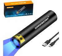 Torcia UV 365Nm - Luce Ultravioletta Nera Portatile Mini Lampada Di Wood - Poten