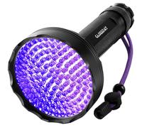 Torcia UV Blacklight, torcia UV, super luminosa a raggi ultravioletti, luce nera professionale, rilevatore di urina per cani/gatti, caccia, scorpioni, 128LED