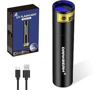 Torcia UV DARKBEAM 365nm mini blacklight ricaricabile per urina resina