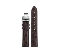 Torehueju 18/19/20/21/22mm Cinturino in pelle di struzzo traspirante e delicato sulla pelle per orologi meccanici