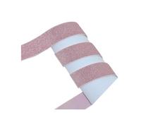 Torehueju Fascia Elastica Delicata sulla Pelle con Paillettes Riflettenti Colorate, Larghezza 3 Metri, 2,5-4cm, per Abbigliamento, Borse, Artigianato Fai-da-Te