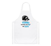 Tories Mettendo The N IN Tagli Grembiule Da Conservatori Politica Sarcasm Cucina