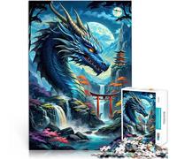 Torii a forma di drago Puzzle da 1000 pezzi per adulti Giocattoli che creano dipendenza e sfidano l'intelligenza del cervello Ottimo regalo per i giochi 38x26cm