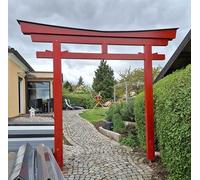 Torii-Das Sacra Porta Giapponese, Giardino Giapponese, Design tradizionale, Cancello da giardino decorativo (XXL)