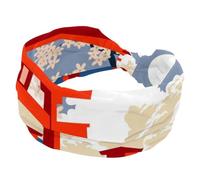 Torii Japan - Fascia larga per capelli antiscivolo, fascia elastica per capelli da yoga, fascia annodata per ragazze e donne