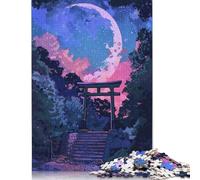 Torii Japan Painting Puzzle Impossible 1000Pcs Decorazione Per La Casa. Rilassamento E Intelligence Per Adulti E Ragazzi Da 14 Anni 1000pcs (75x50cm)