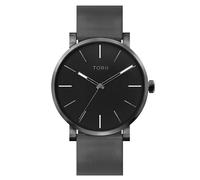 TORII | Orologio da uomo A45AL.BA | Colore GRIGIO | Diametro 45 mm | Orologio da polso al quarzo minimalista per uomo e ragazzo
