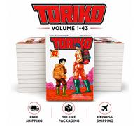 Toriko Manga Inglese Vol. 1-43 Set Completo/Metà Comic Book Nuovo