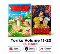 Toriko Manga Inglese Vol. 1-43 Set Completo/Metà Comic Book Nuovo