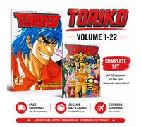 Toriko Manga Inglese Vol. 1-43 Set Completo/Metà Comic Book Nuovo