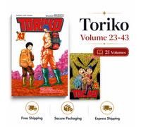 Toriko Manga Inglese Vol. 1-43 Set Completo/Metà Comic Book Nuovo