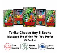 Toriko Manga Inglese Vol. 1-43 Set Completo/Metà Comic Book Nuovo