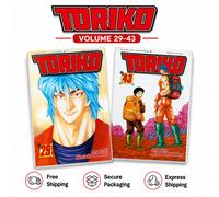 Toriko Manga Inglese Vol. 1-43 Set Completo/Metà Comic Book Nuovo