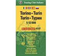 Torino 1:12.000. Ediz. italiana, inglese, spagnola, russa