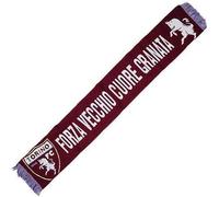 Torino FC Sciarpa Modello Ufficiale Jaquard Granata FORZA VECCHIO CUORE GRANATA