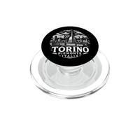 Torino Piemonte Italia Cityscape xilografia PopSockets PopGrip per MagSafe
