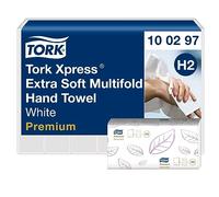Tork 100297 Asciugamani intercalati Xpress Extra Soft, 21 x 100 asciugamani