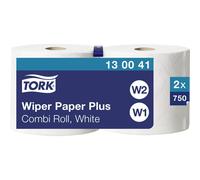 TORK Set di asciugamani di carta multiuso, resistenti 2pz., Modello: W Quantità:2