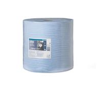 Tork Panno per pulizia in rotolo QuickDryPremium ultraresistente 3 veli Blu 255 m compatibile W1