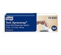 TORK 15850 - Dispenser di tovaglioli Xpressnap, bianco, 1000 pezzi