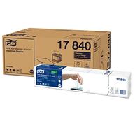Tork 17840 Tovagliolo Xpressnap Snack bianco Universal, sistema N10, monovelo, 8 pacchi x 1125 tovaglioli (9000pz), 21,3 cm (lungh.) x 21,6 cm (largh.), colore bianco