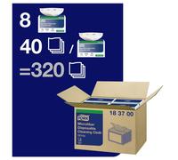 TORK 183700 Panni Monouso In Microfibra Bianchi Scatola Di 840