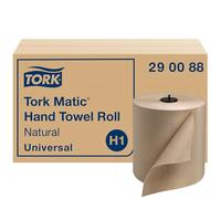 Tork 290088 - Rotolo di carta universale Matic, 1 velo, 7,7 cm di larghezza x 700 cm di lunghezza, con sigillo verde naturale, confezione da 6 rotoli da 700 m per rotolo, 400 m di lunghezza