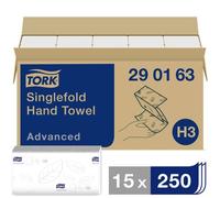 TORK 290163 Asciugamani Piegati a Z Advanced 2 veli Numero: 3750 Foglio
