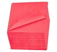 Tork 477826 - Tovaglioli da cocktail Advanced, 2 veli, piegati 1/4, lunghezza 24 cm, 200 pezzi, colore: Rosso