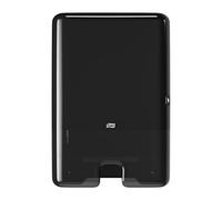 Tork 552008 Xpress Dispenser per asciugamani intercalati, nero, Elevation Design, compatibile con sistema H2
