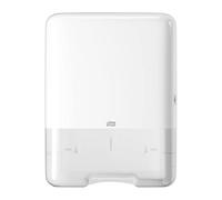 Tork 553000 Dispenser asciugamani piegati a V/C, bianco, Elevation Design, compatibile con sistema H3