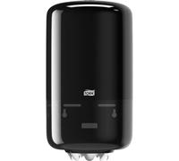Tork 558008 Dispenser per asciugamani ad estrazione centrale Mini, sistema M1, 32,1 cm x 17,4 cm x 16,5 cm (altez. x largh. x profond.), Elevation design, colore nero