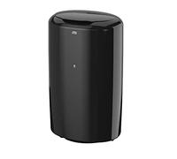 Tork 563008 Cestino /pattumiera aperto 50 litri sistema B1, da parete o pavimento, design moderno, plastica resistente, nero (313 x 401 x 651 mm)