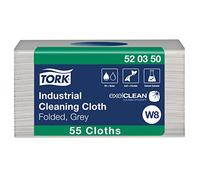 Tork Asciugamani per la Pulizia Industriale, Grigi Piegati, 520350