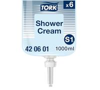 Tork gel doccia S1, profumazione unisex, 6 flaconi da 1000 ml, 420601