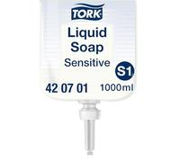 Tork Liquid Hand Soap 420701 - Ricarica di sapone liquido inodore, compatibile con il sistema S1, 1 pezzo