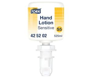 Tork Lozione mani idratante per pelli sensibili, S5, compatibile con dispenser per sapone Mini, senza profumo, 8 flaconi da 525 ml, 425202
