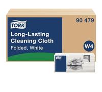 Tork Panno di pulizia a lunga durata bianco W4, multiuso, 90 panni, 90479