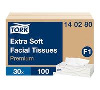 Tork Premium Facial tissue Extra Soft20.8 x 20 cm, 3000 tissues/case