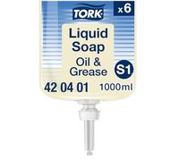 Tork Premium industrial hand cleanser,transparent, S1, 1 L, 6 pcs/box
