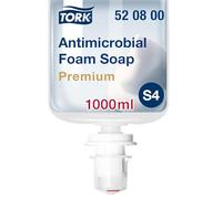 Tork Sapone a schiuma delicato S4, 520501 | consumi ridotti, 6 flaconi da 1000 ml