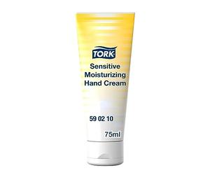 Tork Sensitive Crema mani idratante, non profumata, 10 x 75 ml, 590210