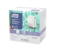 Tork Starter Pack Deodorante per ambienti ad azione continua bianco A3, linea Elevation, Dispenser e ricarica Brezza, 976000
