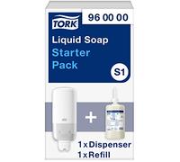 Tork Starter Pack Per Sapone Liquido e Spray - 960000 - S1/S11 + Ricarica sapone per le mani (1 x 1000ml)