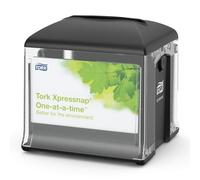 TORK Xpressnap Snack - Dispenser di tovaglioli da tavola, per tovaglioli intercalati N10, 4 pezzi