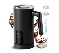 Torlaist Montalatte elettrico, 4 in 1, vaporizzatore automatico per latte e schiuma, 350 ml, per preparare schiuma calda e fredda e scalda latte per latte, cappuccino, matcha, cioccolata calda