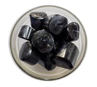 Tormalina nera naturale lucidata a tamburo 200 Gm cristallo bianco 15-25 mm pietra preziosa per Reiki easing pietre energetiche Aura pulizia per soldi chakra bilanciamento ghiaia vastu e