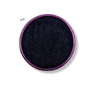 Tormalina nera naturale schiacciata pietra preziosa grossolana in polvere mat...