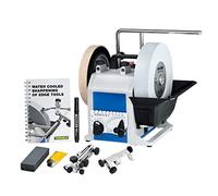 Tormek T-8 - Sistema di rettifica originale raffreddato ad acqua, versione DE con manuale tedesco, 200 W, 230 V